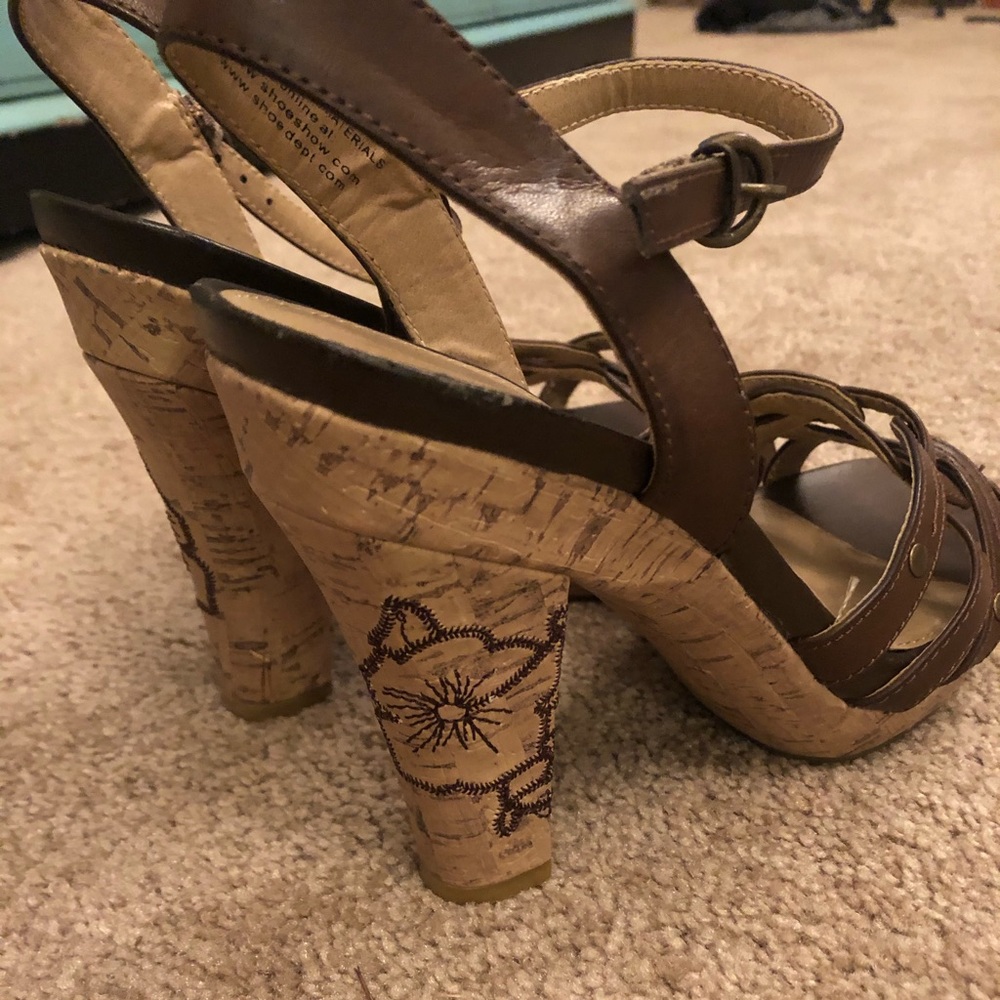 Angels 4 ever open toed heel